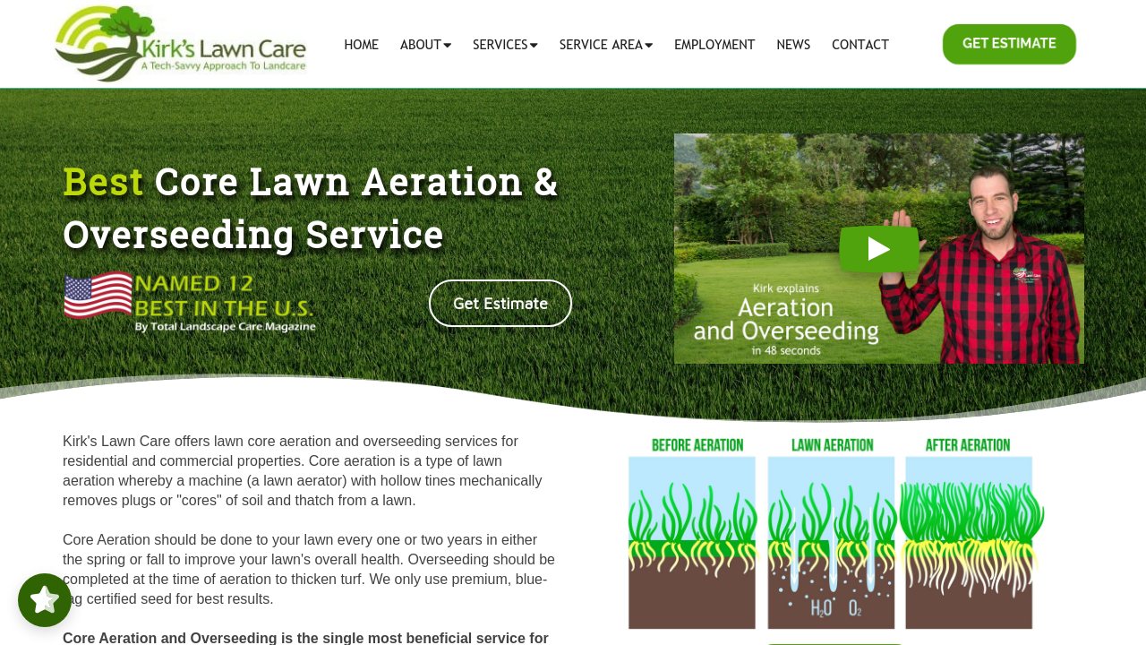 Aeration service clearance near me